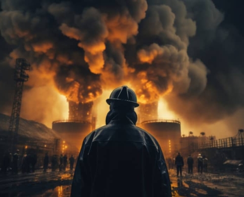 آتش سوزی در صنایع